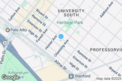 Map image of the property - 834 Ramona St