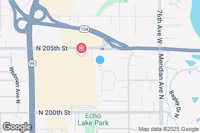 Map image of the property - 1604 N 203rd Pl