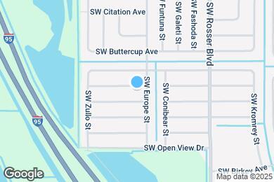 Map image of the property - 1810 SW Starman Ave