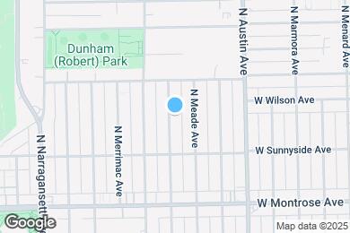 Map image of the property - 4551 N Moody Ave