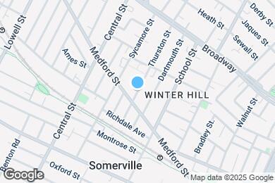 Map image of the property - 31 Thurston St