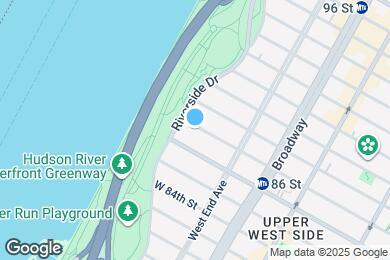 Map image of the property - 346 W 87th St