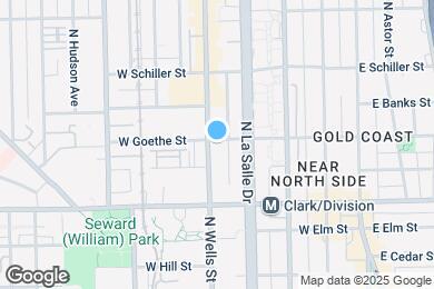Map image of the property - 171 W Goethe St