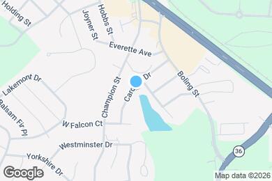 Map image of the property - 413 Cardinal Dr