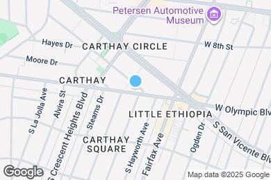 Map image of the property - 6209 W Olympic Blvd