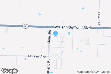 Map image of the property - The Reserve at Tontitown