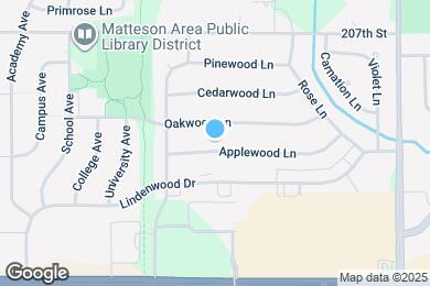 Map image of the property - 4302 Applewood Ln
