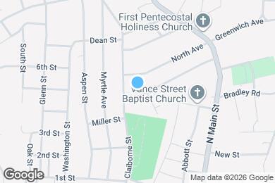 Map image of the property - 224 Clement Ave