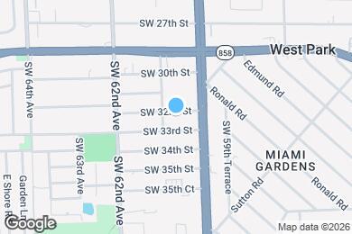Map image of the property - 6030 SW 32nd St