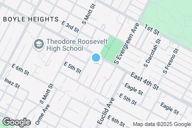 Map image of the property - 417 1/2 S Savannah St