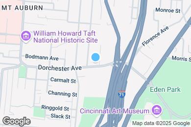 Map image of the property - 418 Dorchester Ave