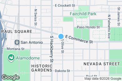 Map image of the property - 113 S Olive St