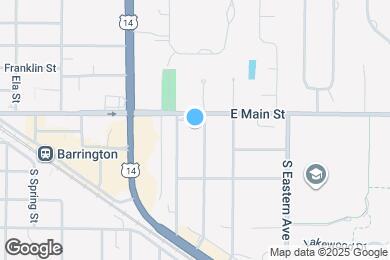 Map image of the property - 319 S Glendale Ave