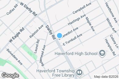 Map image of the property - Southmore Court in Havertown