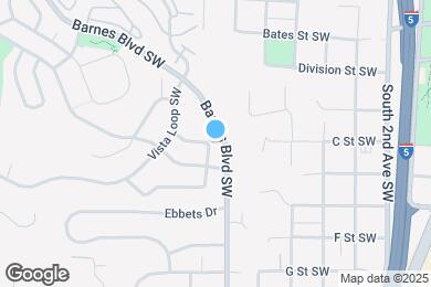 Map image of the property - 1346 Sunrise Vista Ln SW