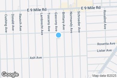 Map image of the property - 22130 Gascony Ave