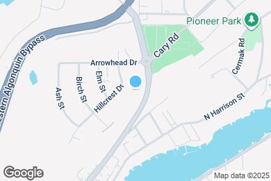 Map image of the property - 15 Arrowhead Dr