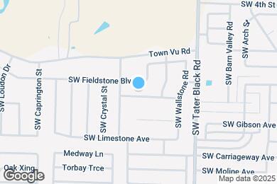 Map image of the property - 4300 SW Brownstone Ave