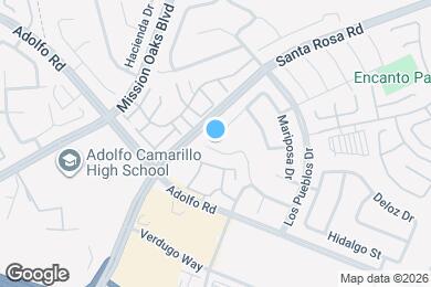 Map image of the property - 5059 Via Calderon