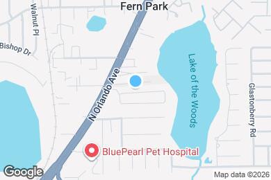 Map image of the property - 135 N Lakewood Cir