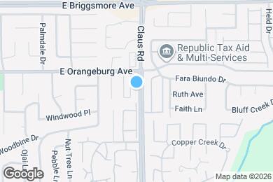 Map image of the property - 1321 Claus Rd