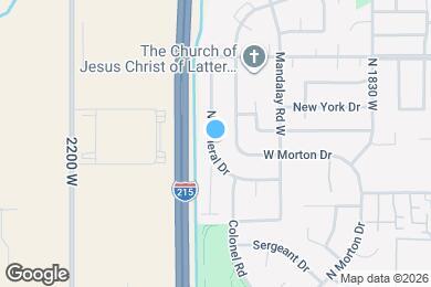 Map image of the property - 1370 N General Dr