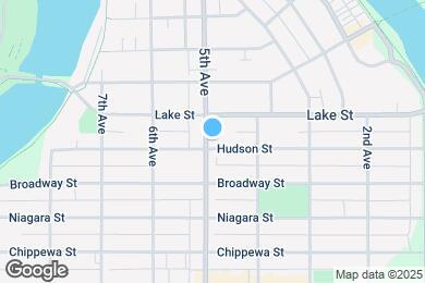 Map image of the property - 438 Hudson St