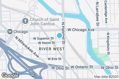 Map image of the property - 811 W Superior St