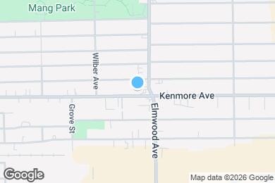 Map image of the property - 1653 Kenmore Ave