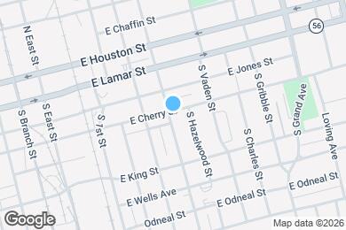 Map image of the property - 902 E Cherry St