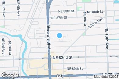 Map image of the property - 665 NE 83rd Ter