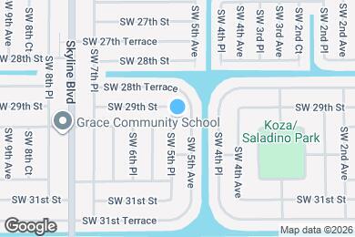 Map image of the property - 2919 SW 5th Pl