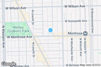 Map image of the property - 4406 N Seeley Ave