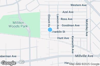 Map image of the property - 1239 Franklin St