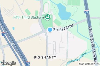 Map image of the property - Furnished Studio-Atlanta - Kennesaw Town Center