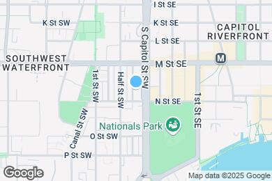 Map image of the property - 1244 Carrollsburg Pl SW