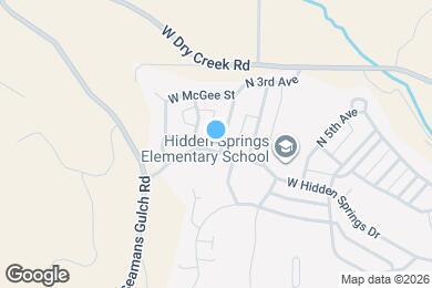 Map image of the property - 5722 W Hidden Springs Dr