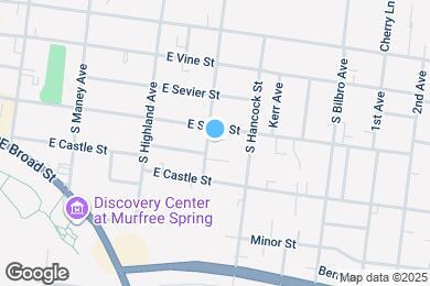 Map image of the property - 415 S University St