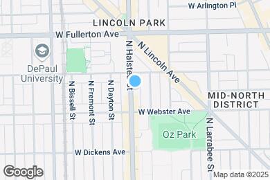 Map image of the property - 2235 N Halsted St
