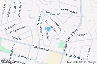 Map image of the property - 832 Adelita St