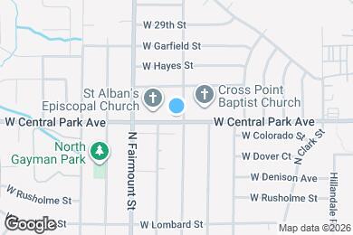 Map image of the property - 3506 W Central Park Ave