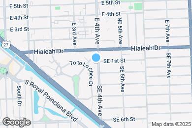 Map image of the property - 106 SE 4th Ave