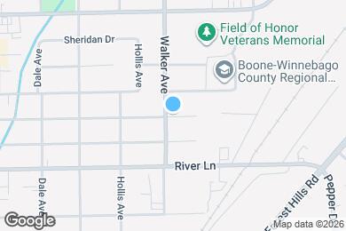 Map image of the property - 5637 Walker Ave