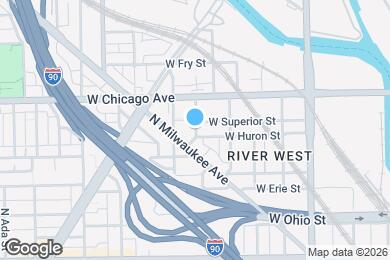 Map image of the property - 734 N Morgan St