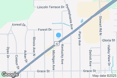 Map image of the property - 933 Ashland Rd