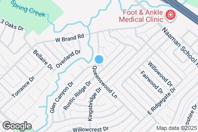 Map image of the property - 3614 Queenswood Ln