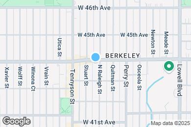 Map image of the property - 4361 Raleigh St