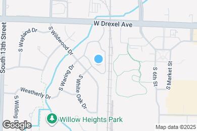 Map image of the property - Apartment Homes of Wildwood Preserve in beautiful Oak Creek, WI