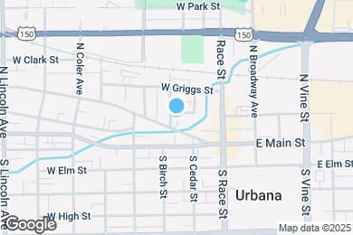 Map image of the property - 104 N Central Ave