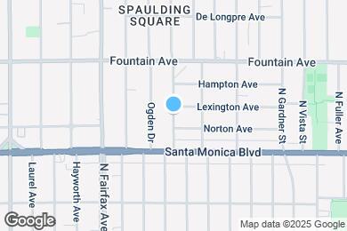 Map image of the property - 1148 N Genesee Ave